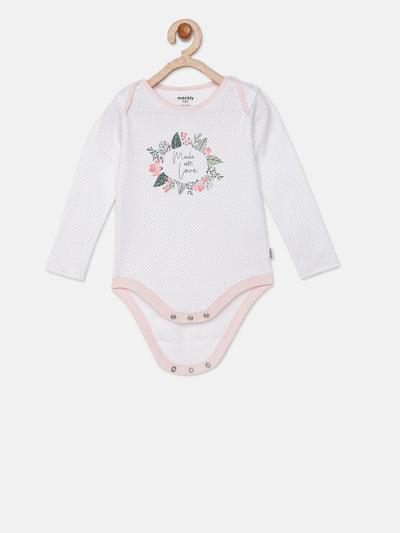 Made With love Bodysuit - Pack of 2