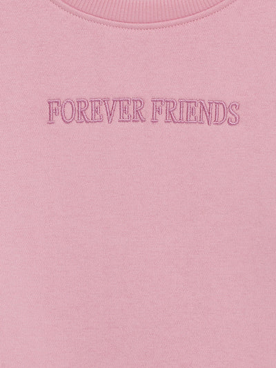 Girls Forever Friends Crewneck Sweatshirt