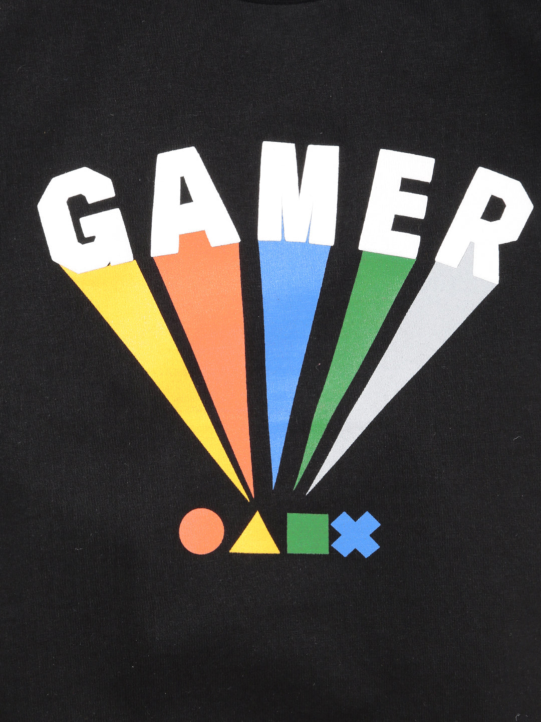 Gamer Boys Printed Cotton T-Shirt
