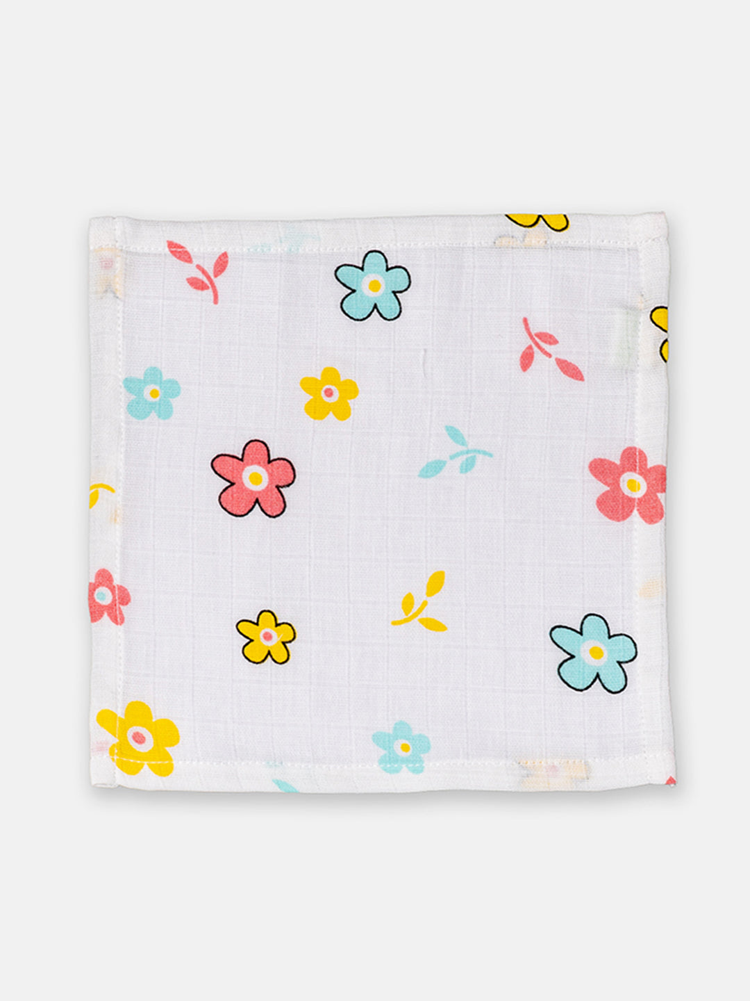 Babyclan Muslin Cloth Wipes – Pack of 4 | Soft, Reusable & Gentle on Baby’s Skin