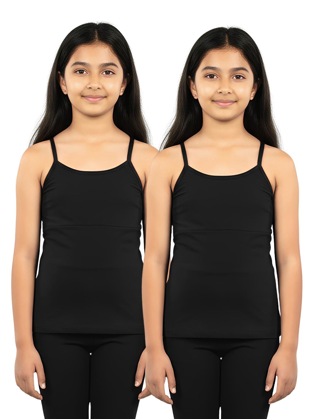 Girls Padded Camisole - Pack of 2