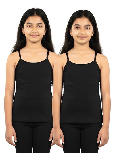 Girls Padded Camisole - Pack of 2