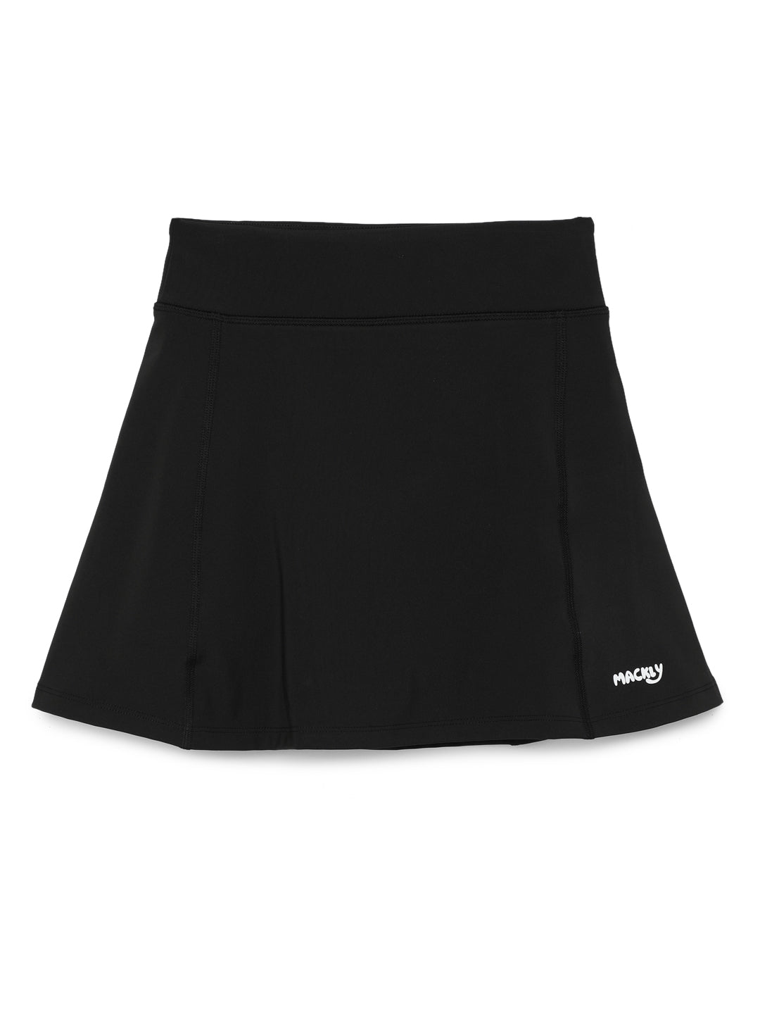 GIRLS TENNIS SKIRT – JET BLACK