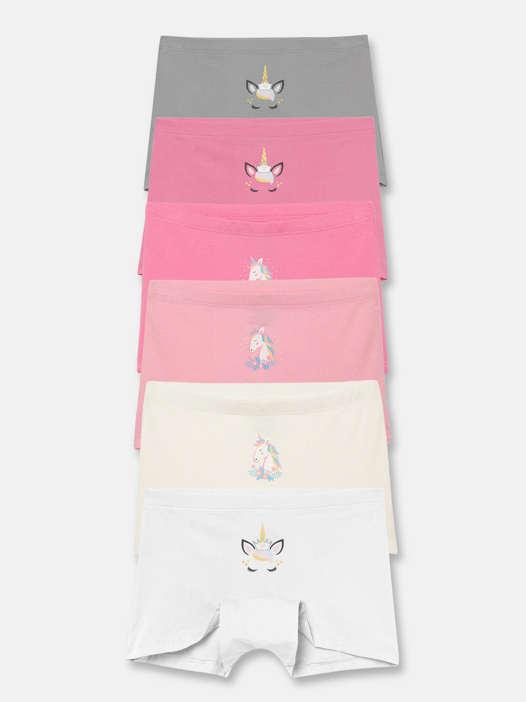 Girls Boxers - Pack of 6