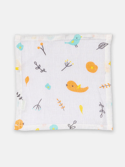 Babyclan Muslin Cloth Wipes – Pack of 4 | Soft, Reusable & Gentle on Baby’s Skin