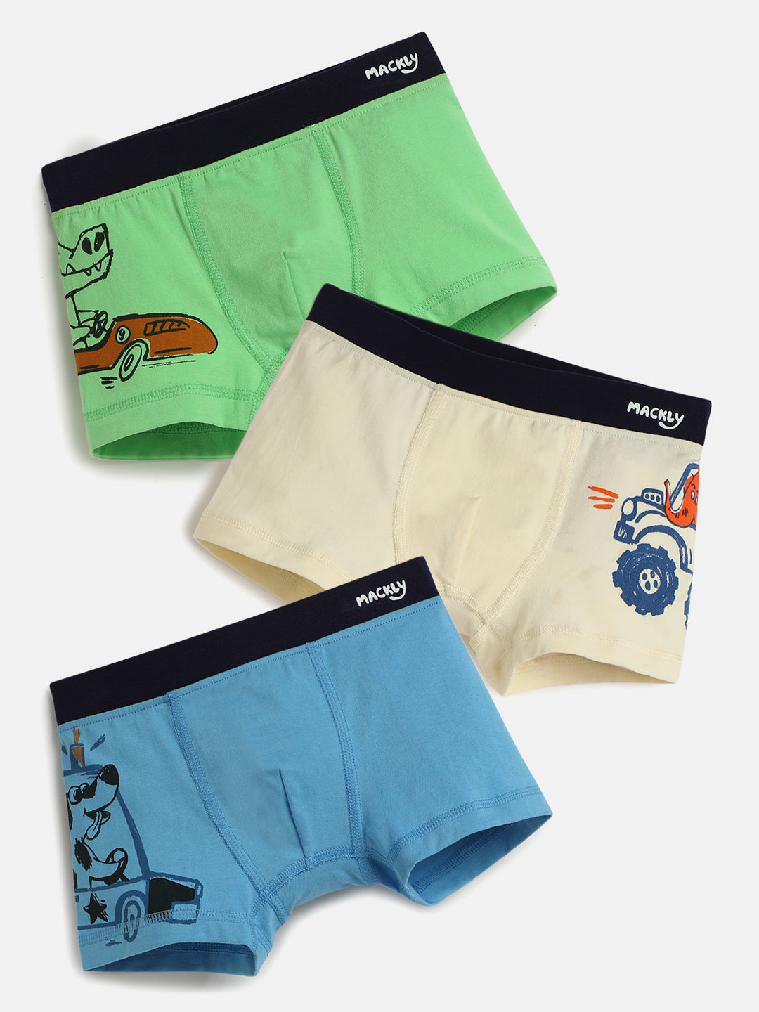 Mackly Boys Boxer - Pack of 3