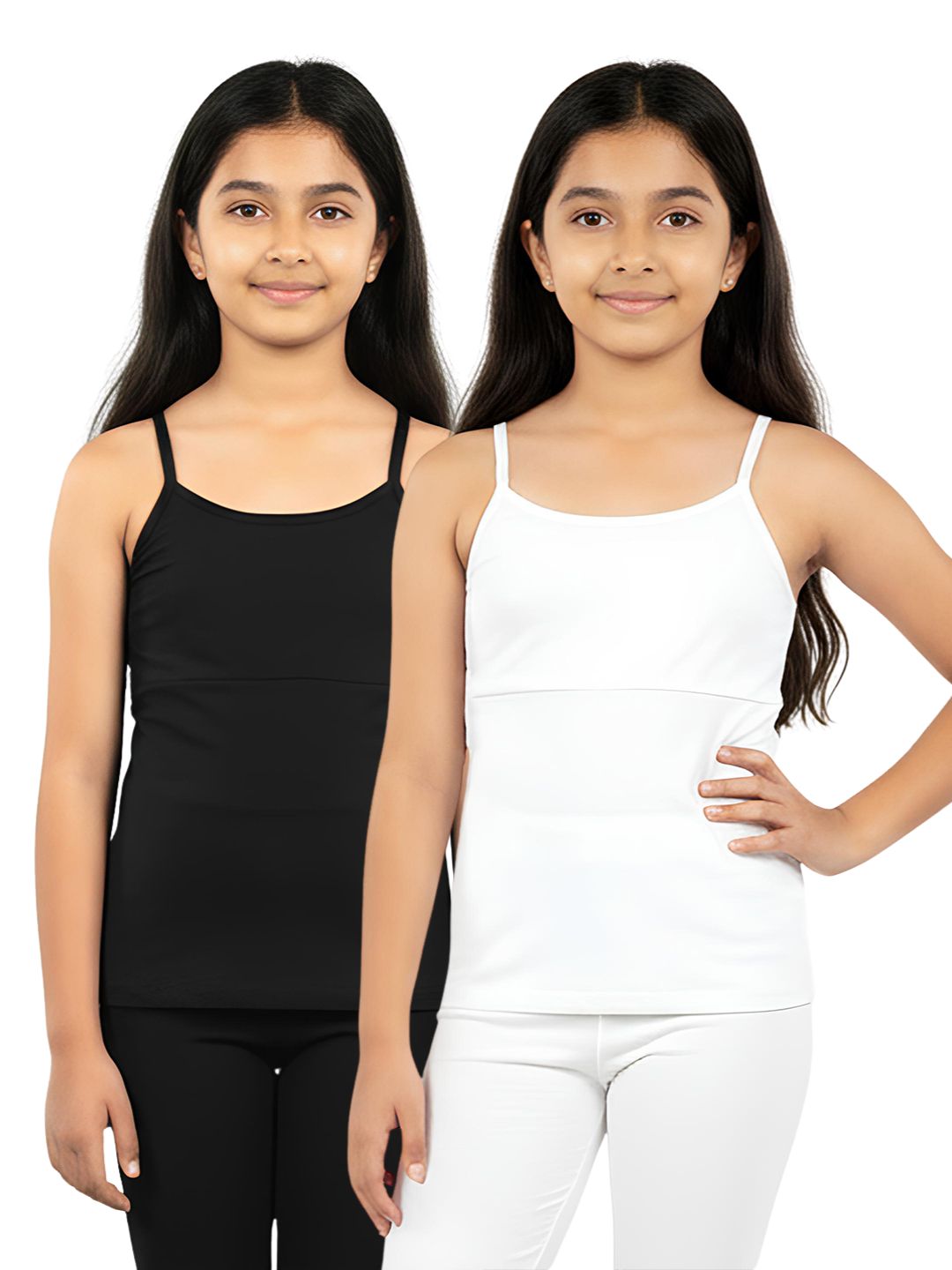 Girls Padded Camisole - Pack of 2