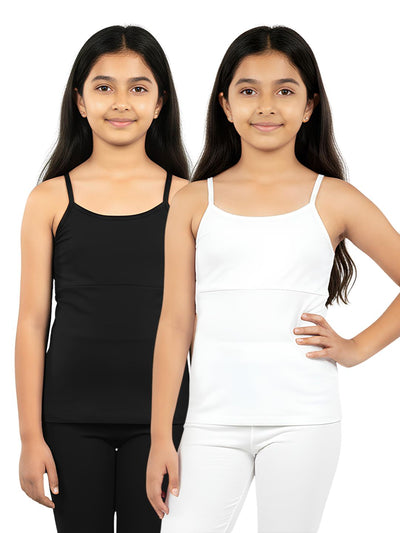 Girls Padded Camisole - Pack of 2