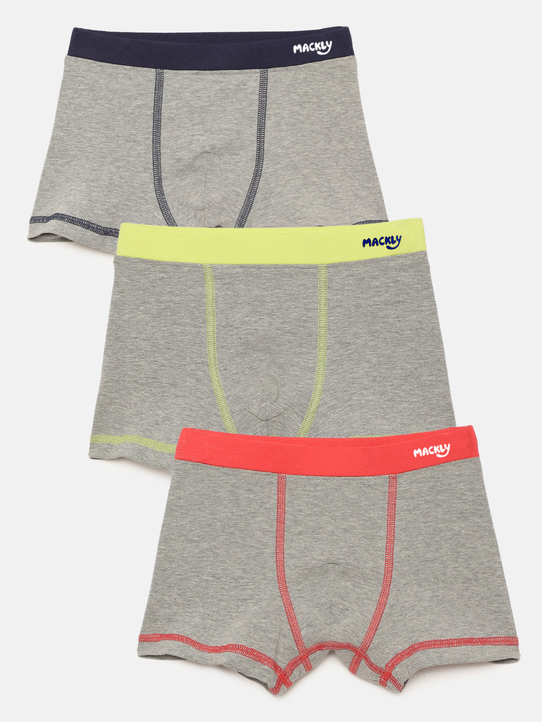 SOLID MELANGE BOXER
