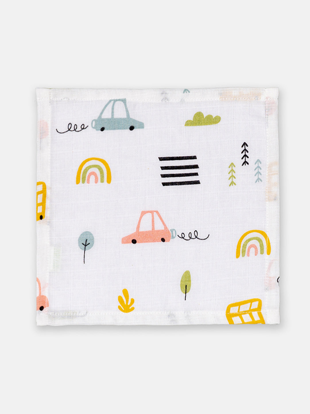 Babyclan Muslin Cloth Wipes – Pack of 4 | Soft, Reusable & Gentle on Baby’s Skin