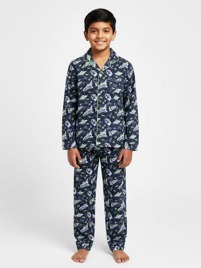 Boys Top & Pyjama Set - Space Explorer