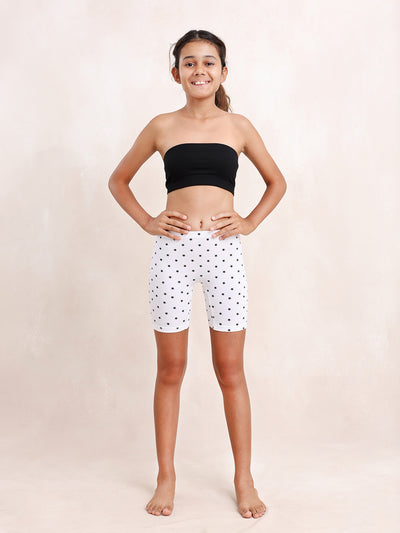 GIRLS TUBE BRA, BLACK