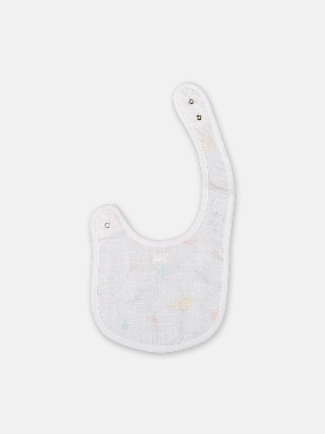Babyclan Muslin Bibs – Pack of 2 | Soft, Absorbent & Gentle for Feeding Time
