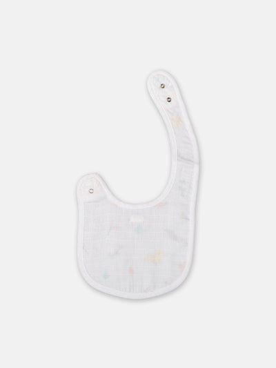 Babyclan Muslin Bibs – Pack of 2 | Soft, Absorbent & Gentle for Feeding Time