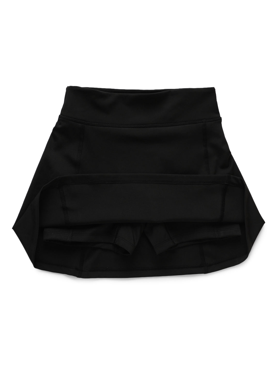GIRLS TENNIS SKIRT – JET BLACK