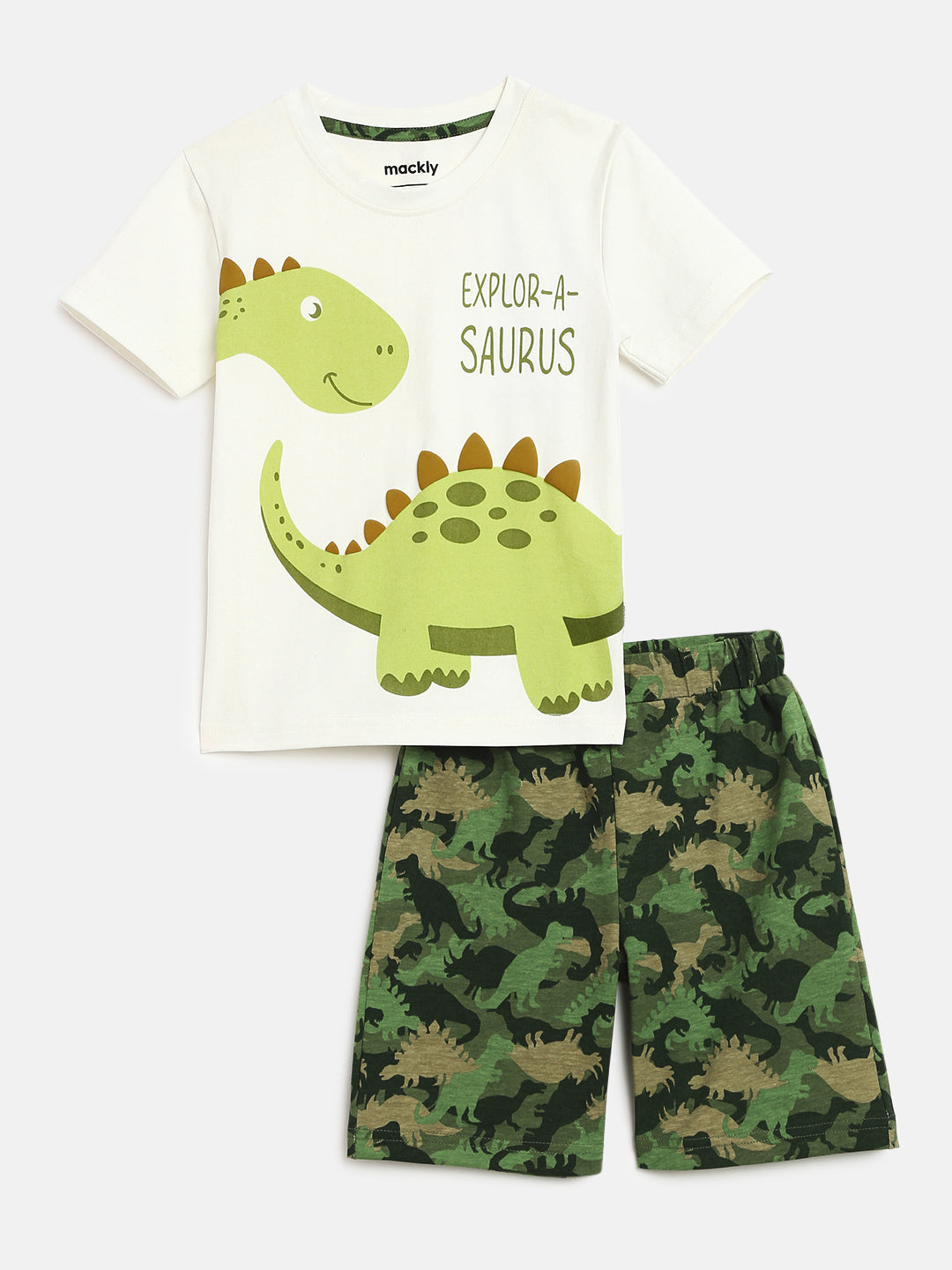 Top & Shorts Set | Explor-a-saurus