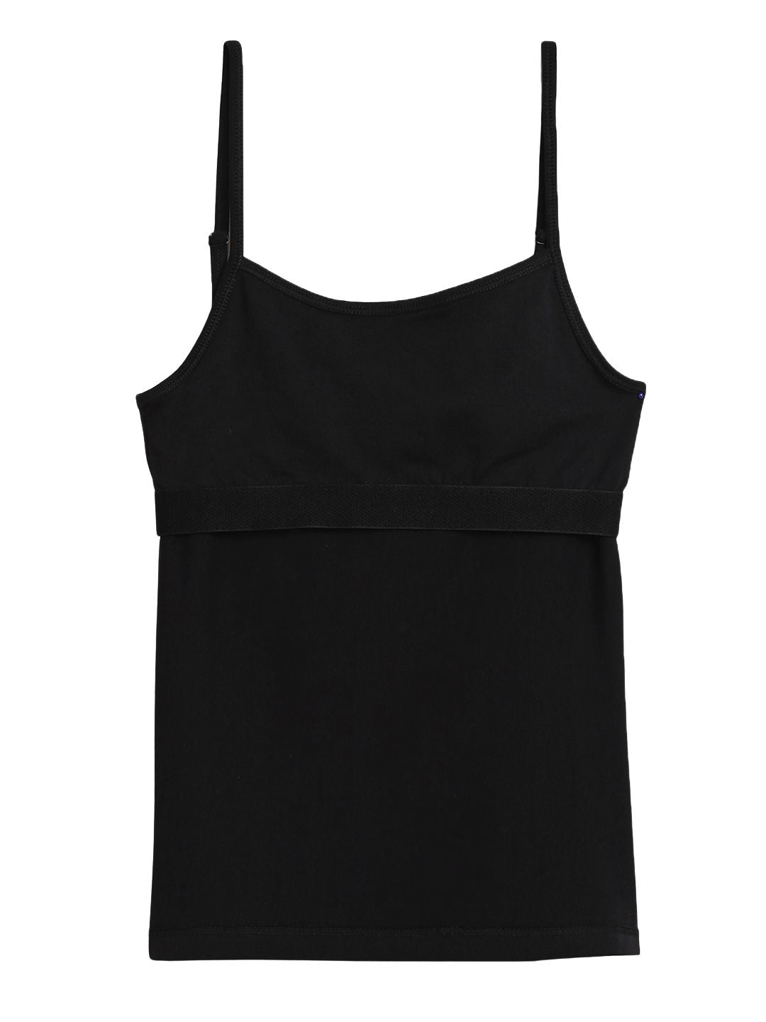 Girls Camisole with In-Built Bra - Pack of 2