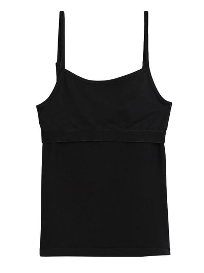 Girls Camisole with In-Built Bra - Pack of 2