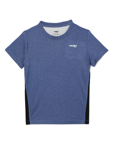 KIDS UNISEX SPORTS T-SHIRT – NAVY BLUE
