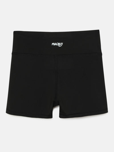 GIRLS RACER SHORTS – BLACK