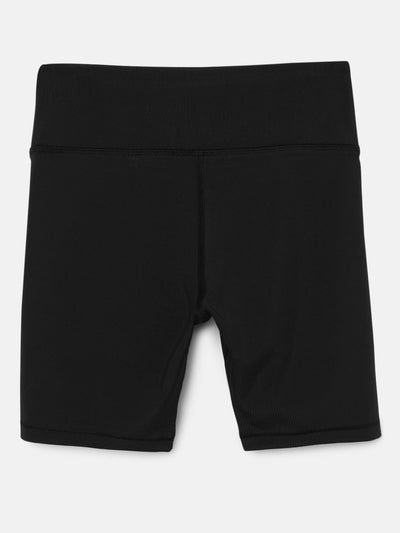 GIRLS BIKER SHORTS - BLACK