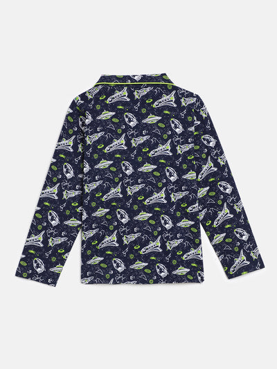 Boys Top & Pyjama Set - Space Explorer