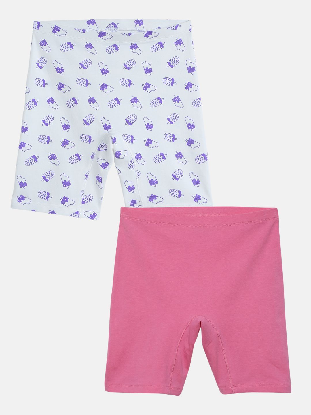 Girls Innershorts, Flamingo Pink/Popsicle