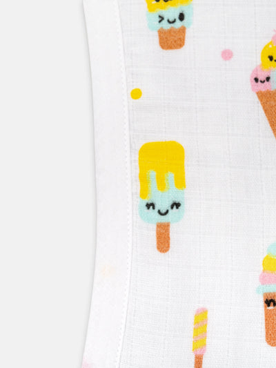 Babyclan Muslin Burp Cloth – Pack of 2 | Soft, Absorbent & Gentle for Newborns