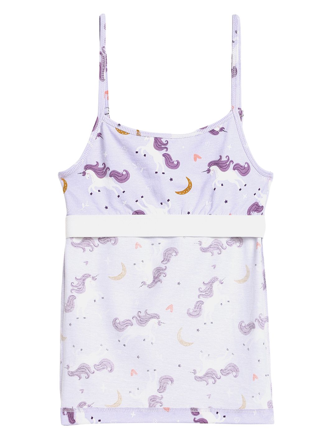 Girls Camisole with In-Built Bra