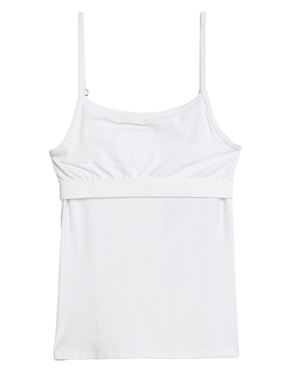 Girls Camisole with In-Built Bra - Pack of 2