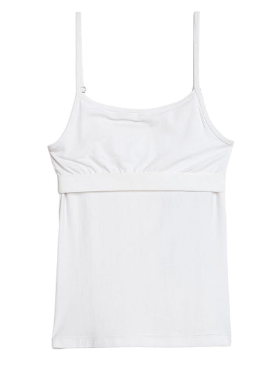 Girls Camisole with In-Built Bra - Pack of 2