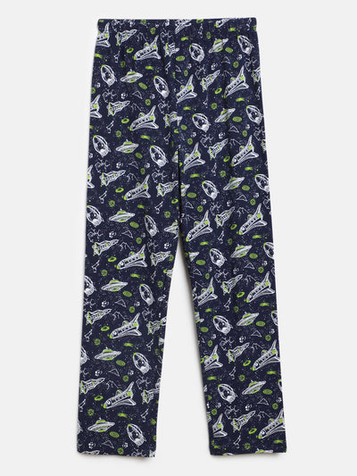 Boys Top & Pyjama Set - Space Explorer