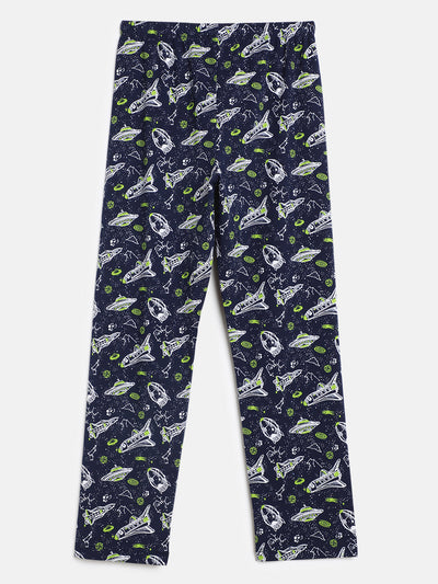 Boys Top & Pyjama Set - Space Explorer