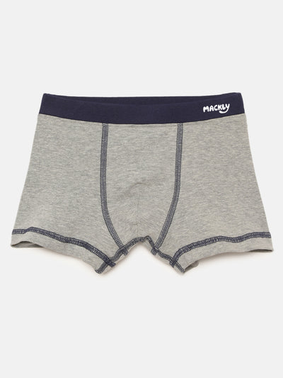 SOLID MELANGE BOXER