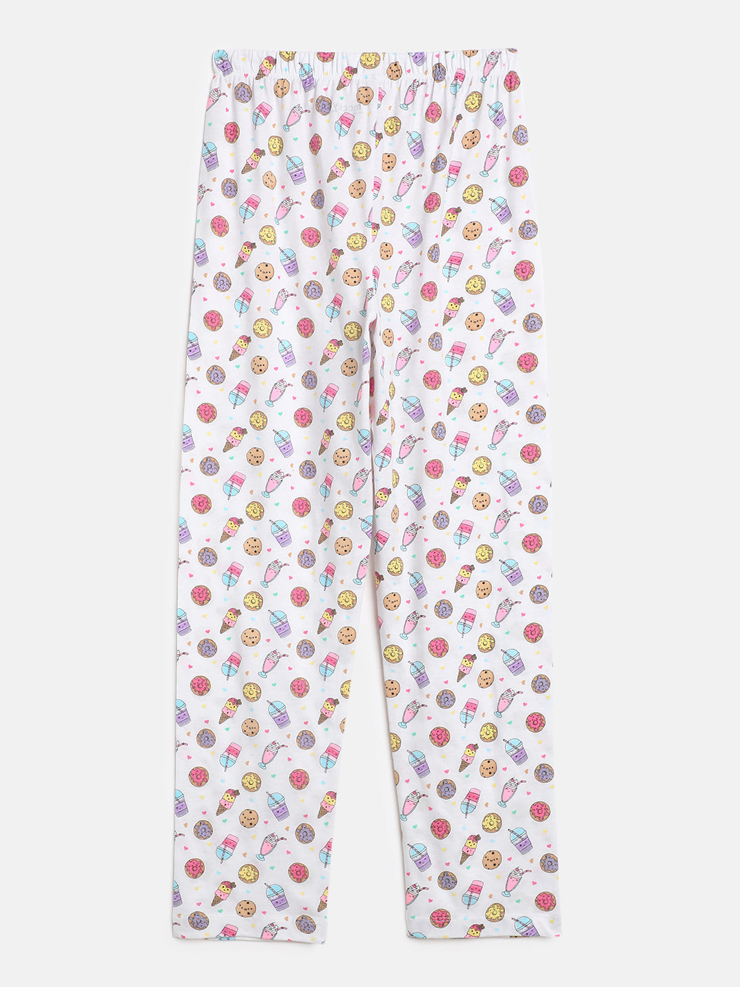 Girls Top & Pyjama Set - Unicorn Donut