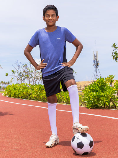 KIDS UNISEX SPORTS T-SHIRT – NAVY BLUE