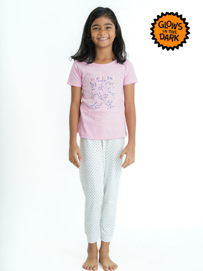 Pajama Night Dress For Girls Kids Sunny Snooze Unisex Kids Pajama