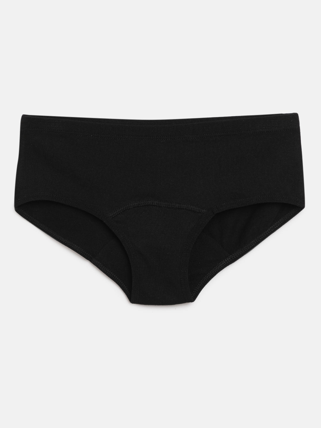 Leak Proof Comfort by Mackly – Solid Black Panty for Every Day