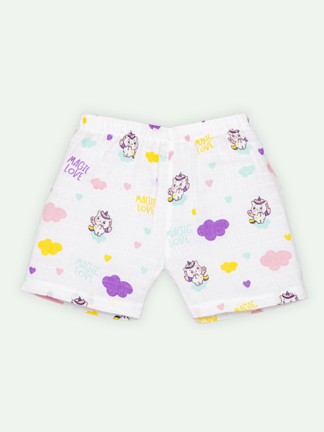 Babyclan Muslin Shorts - (Pack of 3)