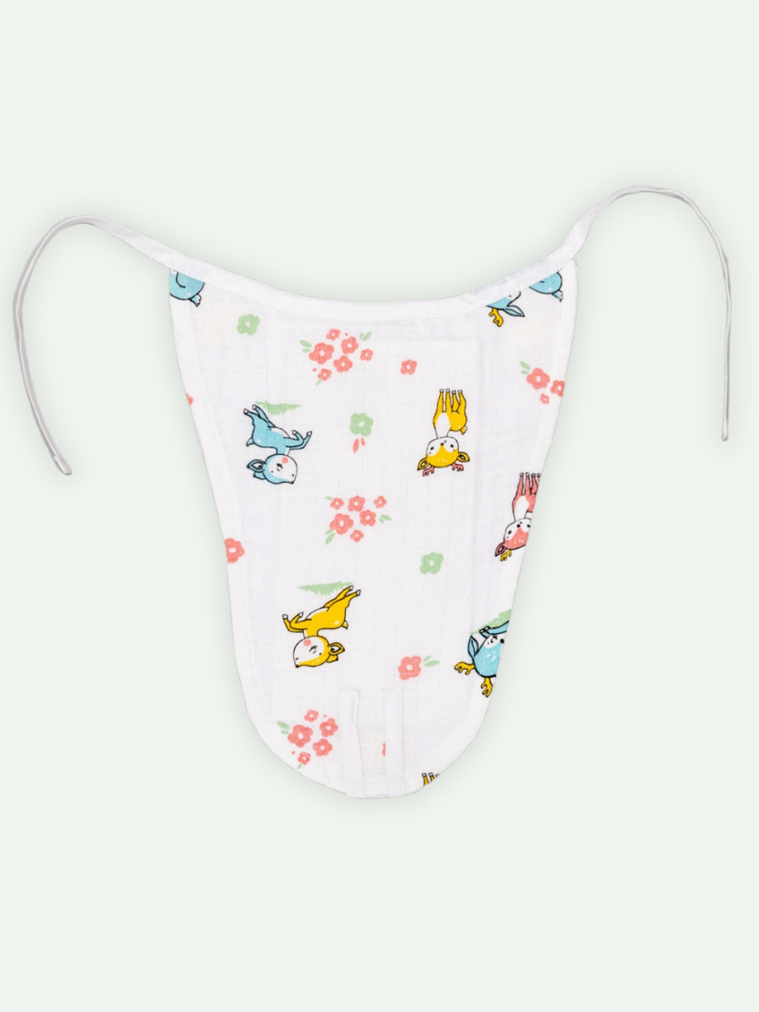 Babyclan Muslin Knotted Jabla Top & Nappy Set - Deer