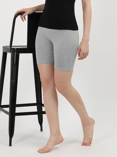 WOMENS INNERSHORTS, GREY MELLANGE