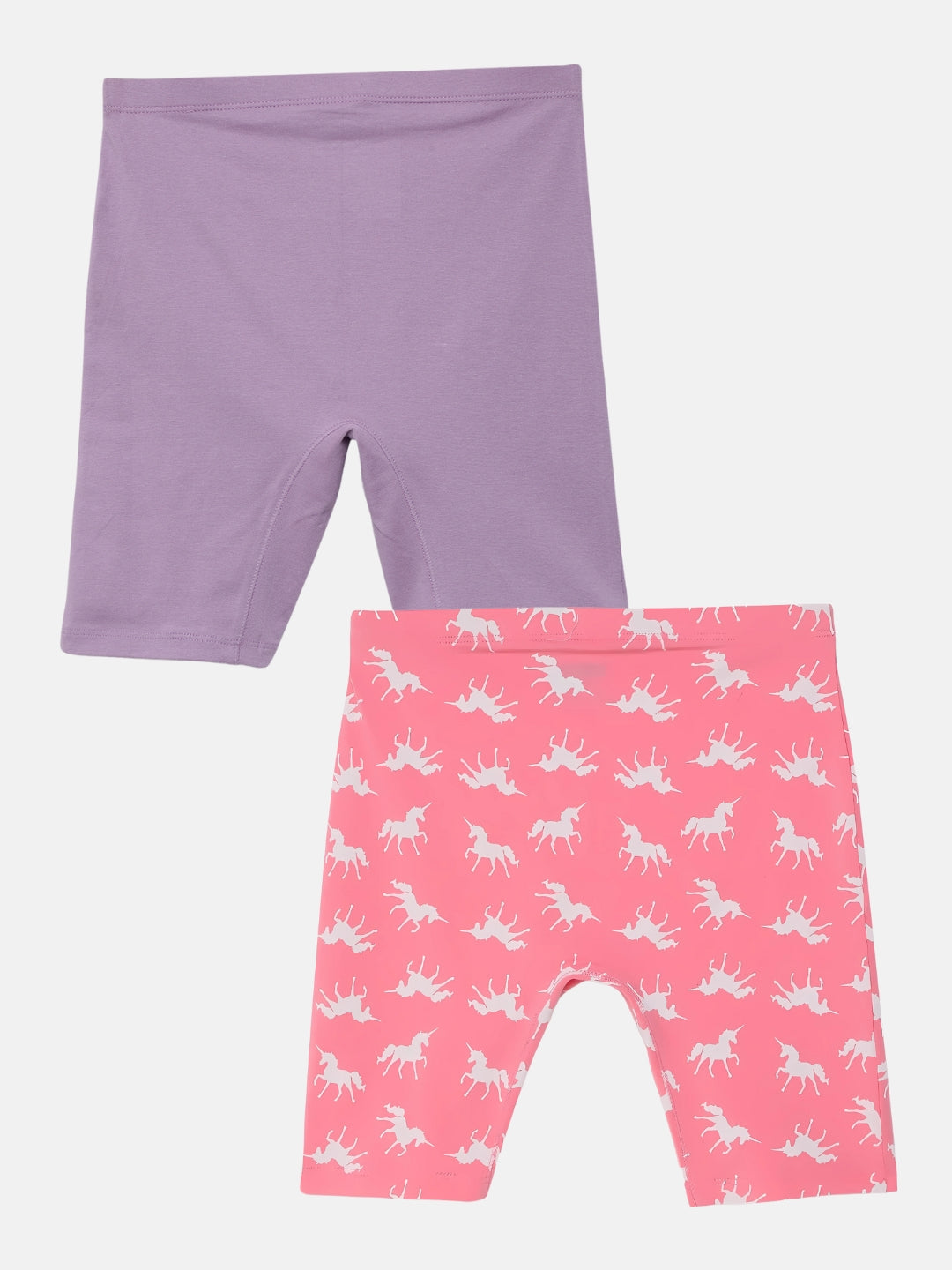 GIRLS INNERSHORTS, LAVENDER/PINK AOP