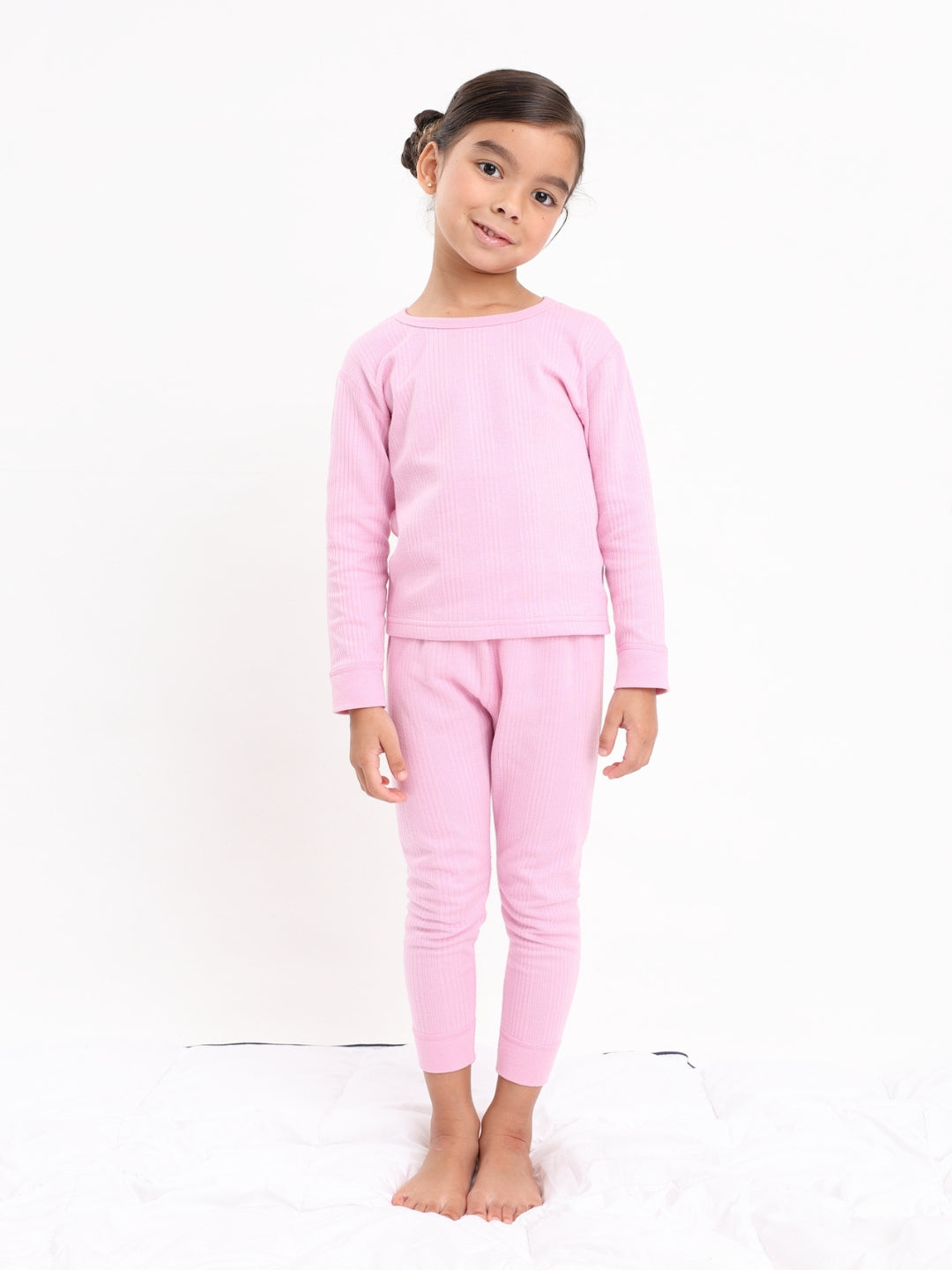 Kids Unisex Thermal Set - Pink