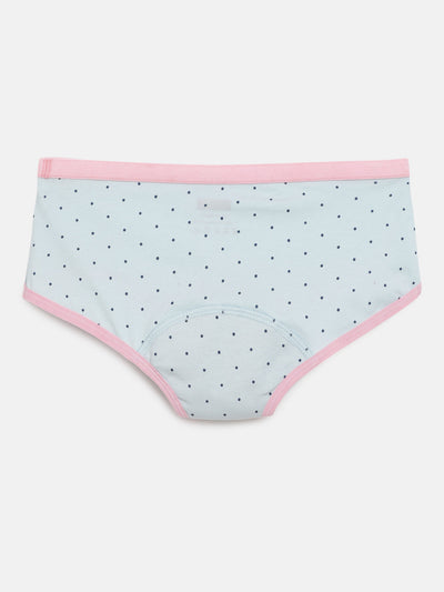 Stylish Navy Dot Leak Proof Panty by Mackly