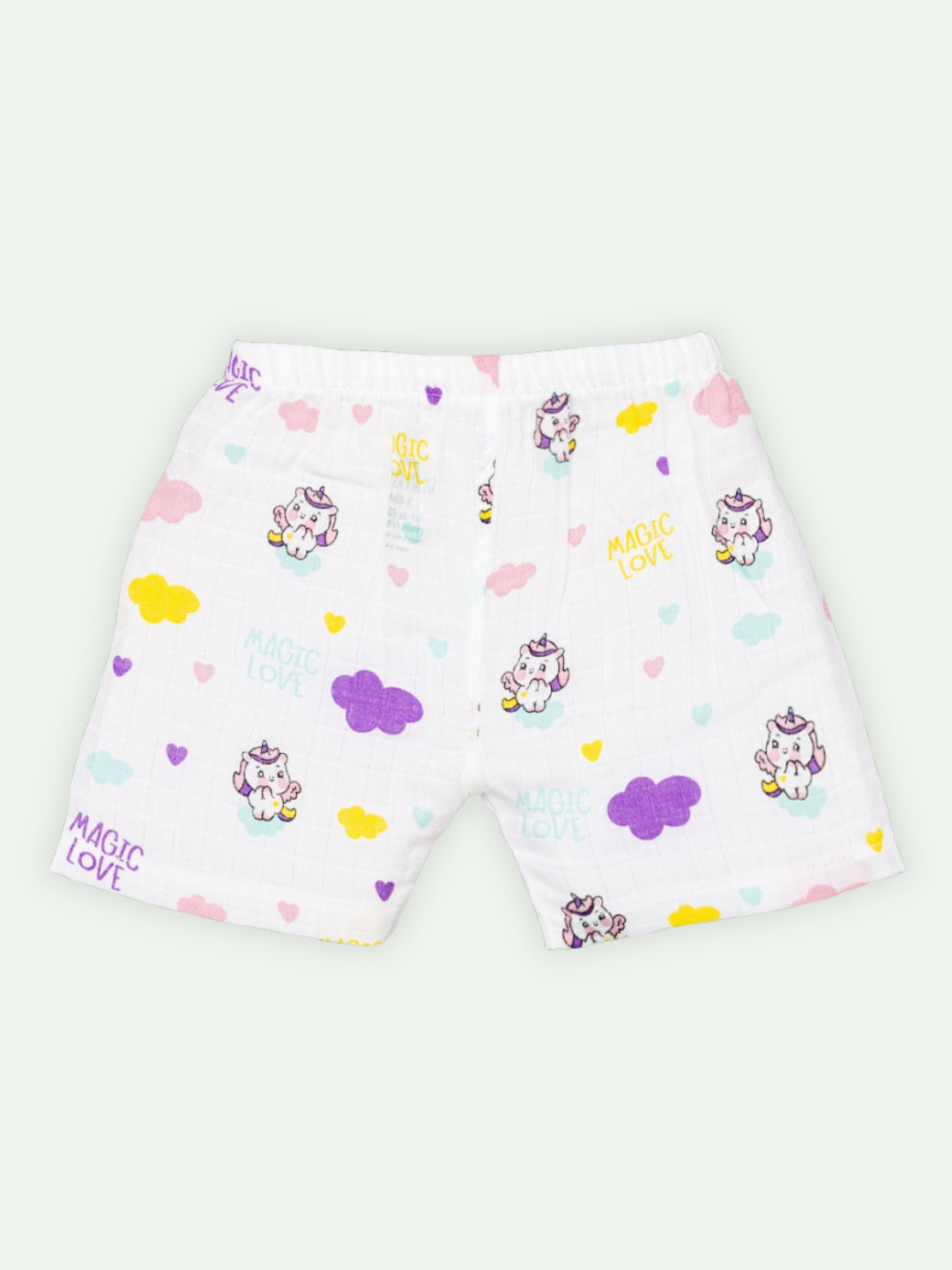 Babyclan Muslin Shorts - (Pack of 5)