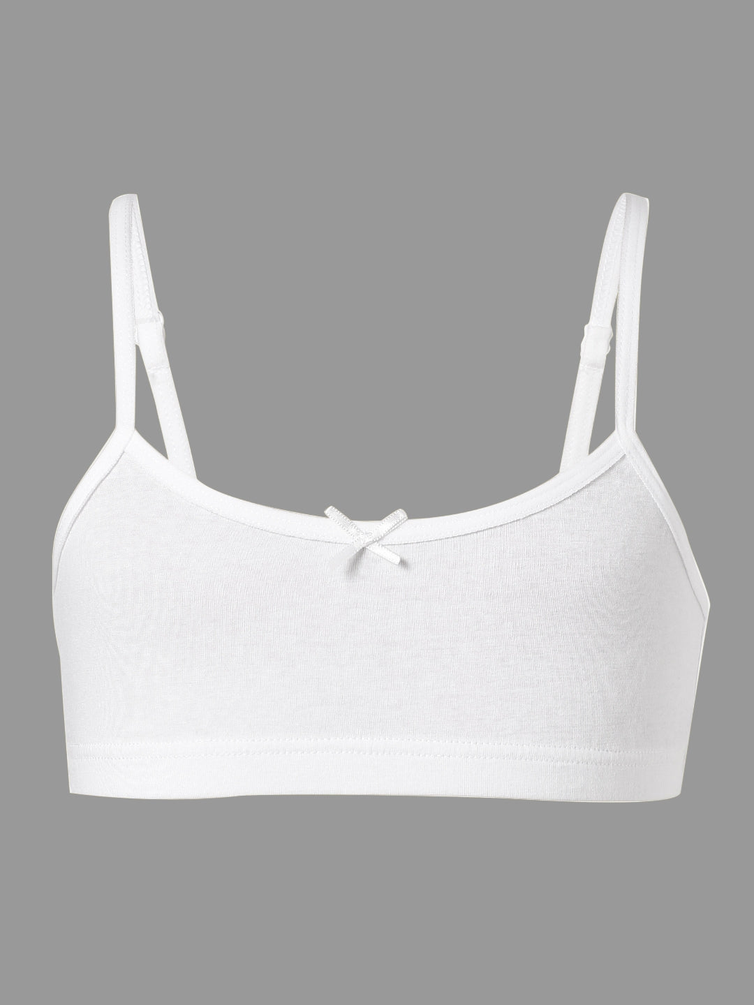 Girls Trainer Bra, White