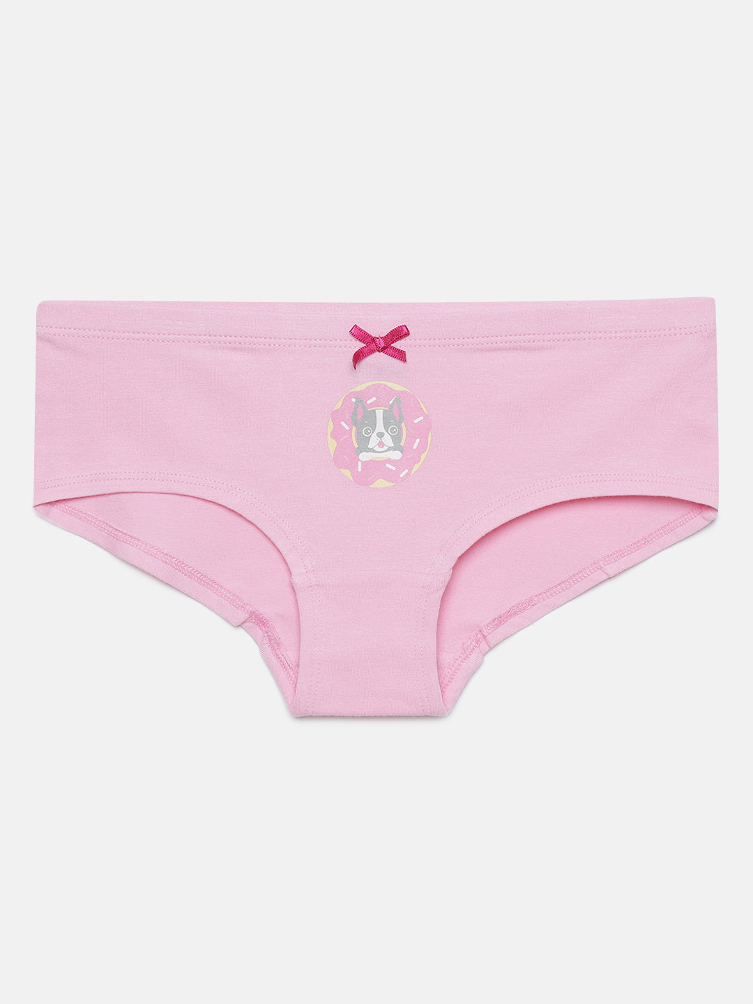Mackly Girls Printed Cotton Hipster, Pack of 3