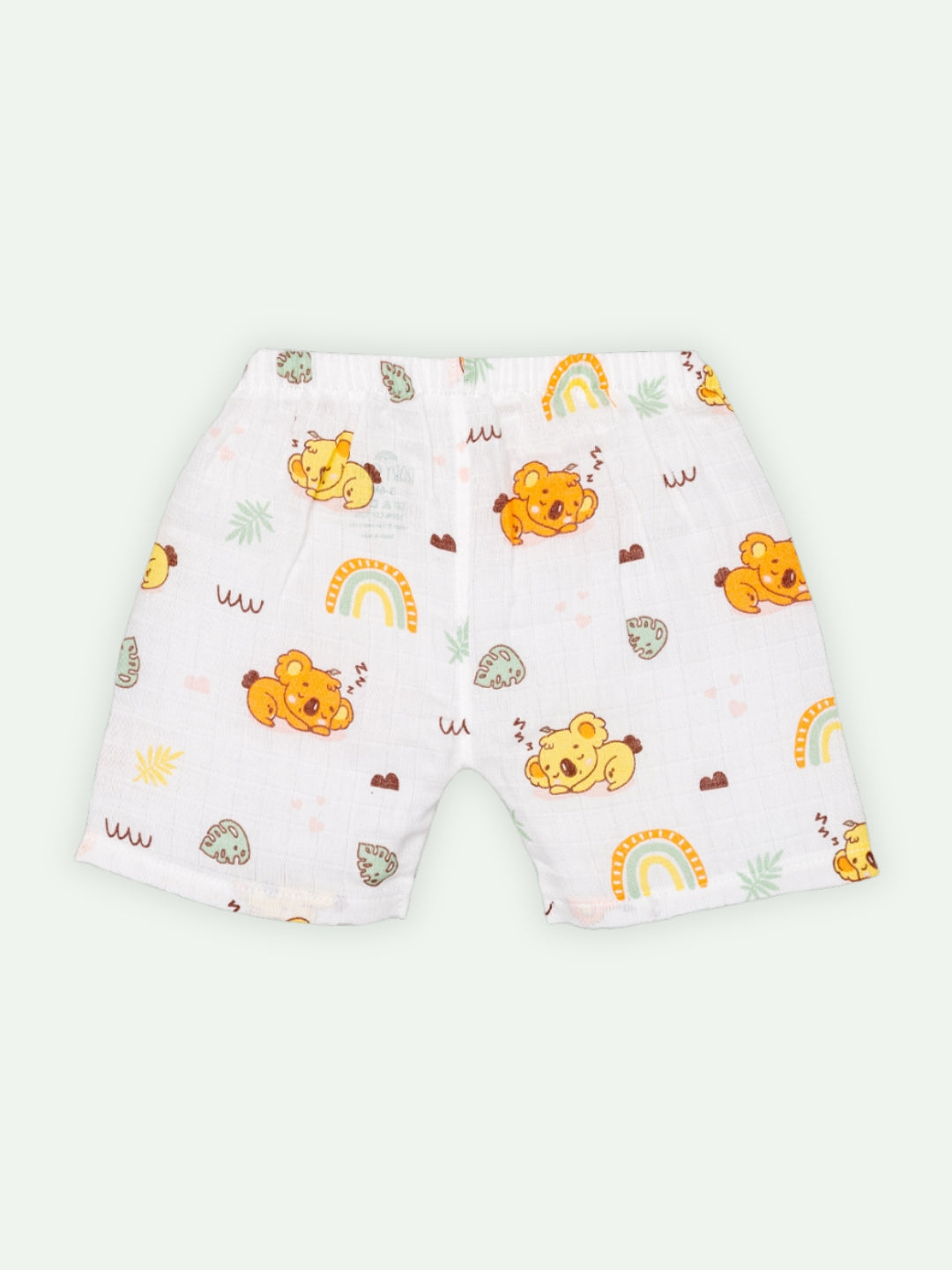 Babyclan Muslin Shorts - (Pack of 3)