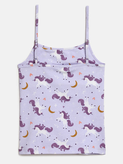 Girls Camisole with In-Built Bra