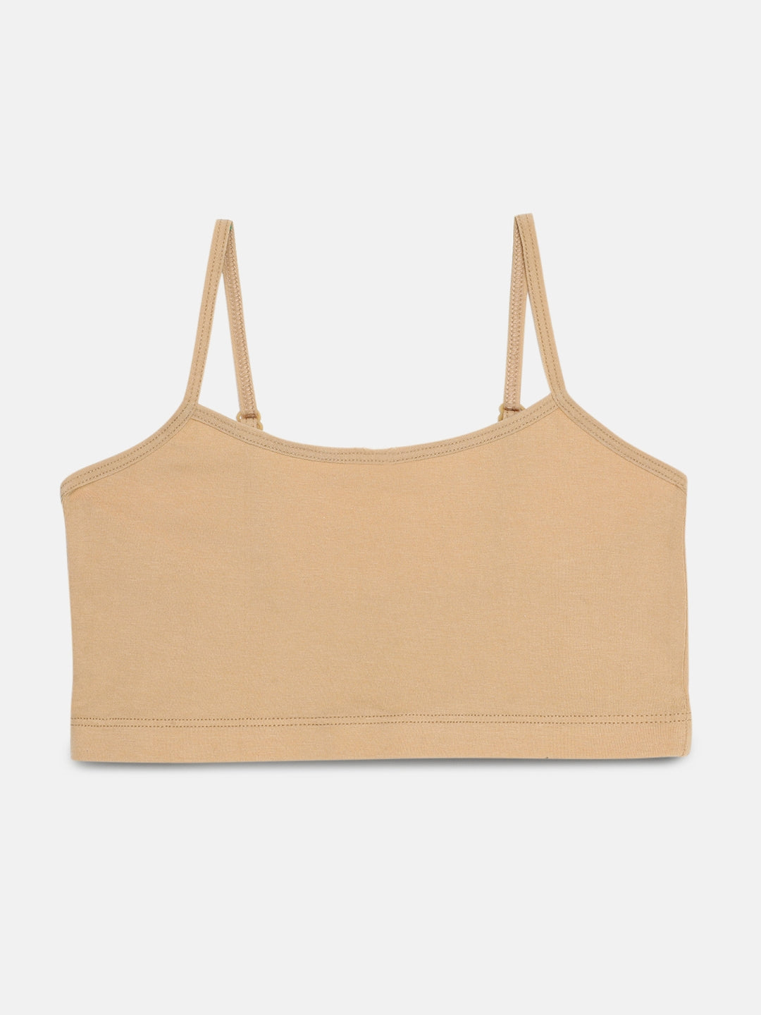 Girls  Spaghetti Trainer Bra, Beige